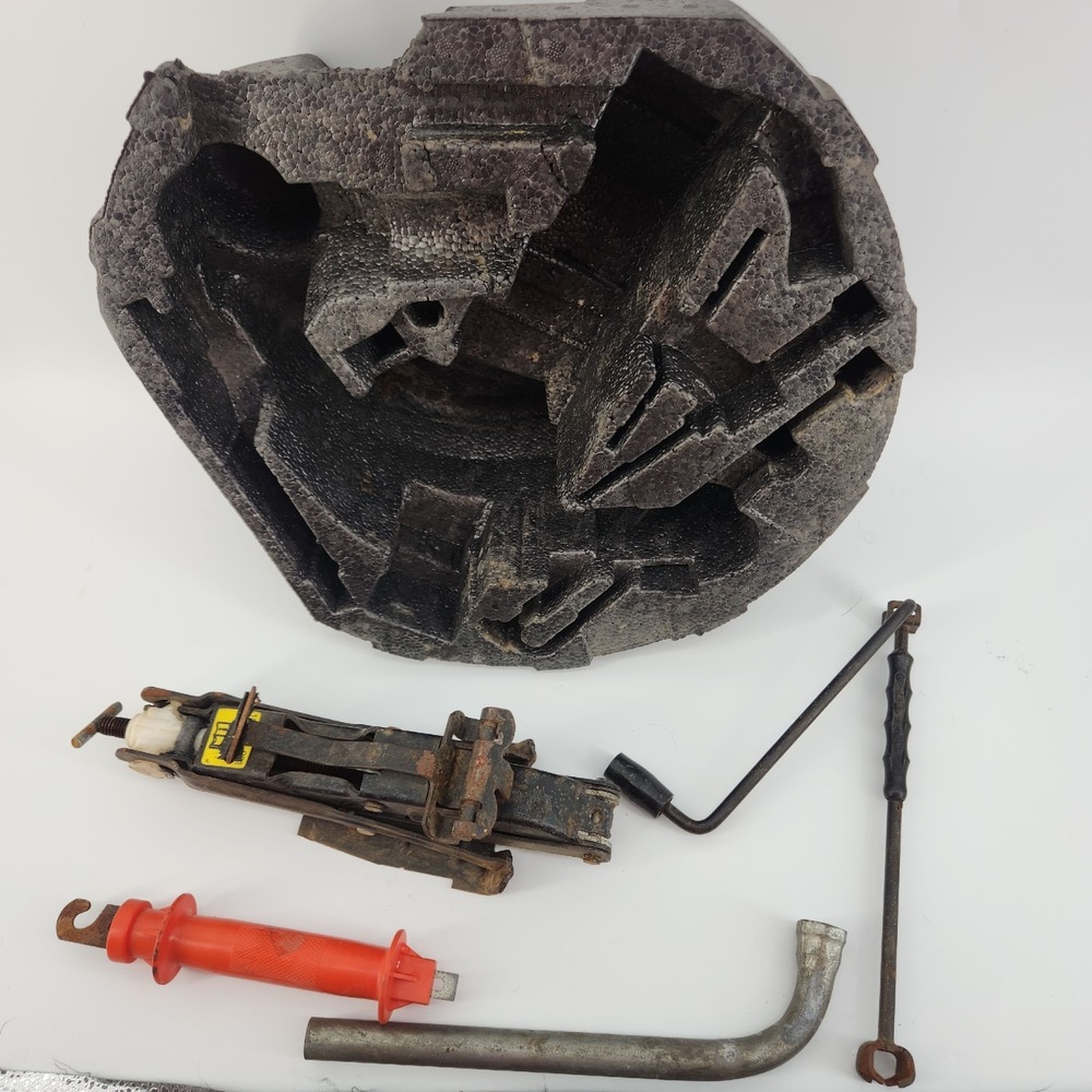 1998-2010 VW New Beetle OEM Spare Tire Jack Tool Kit Foam Holder 1C0011031